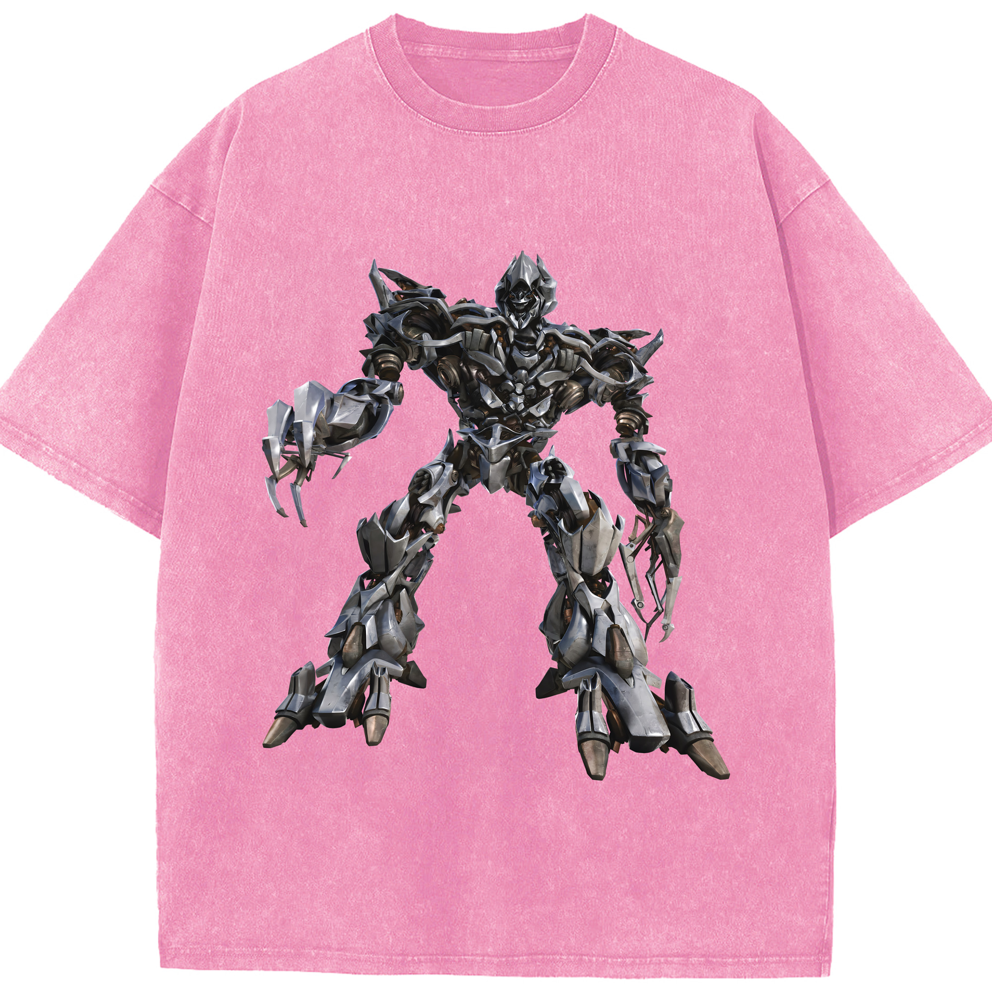 （画像用） Transformers トランスフォーマー 綿100% ヴィンテージ風 半袖Tシャツ（フロントプリント）